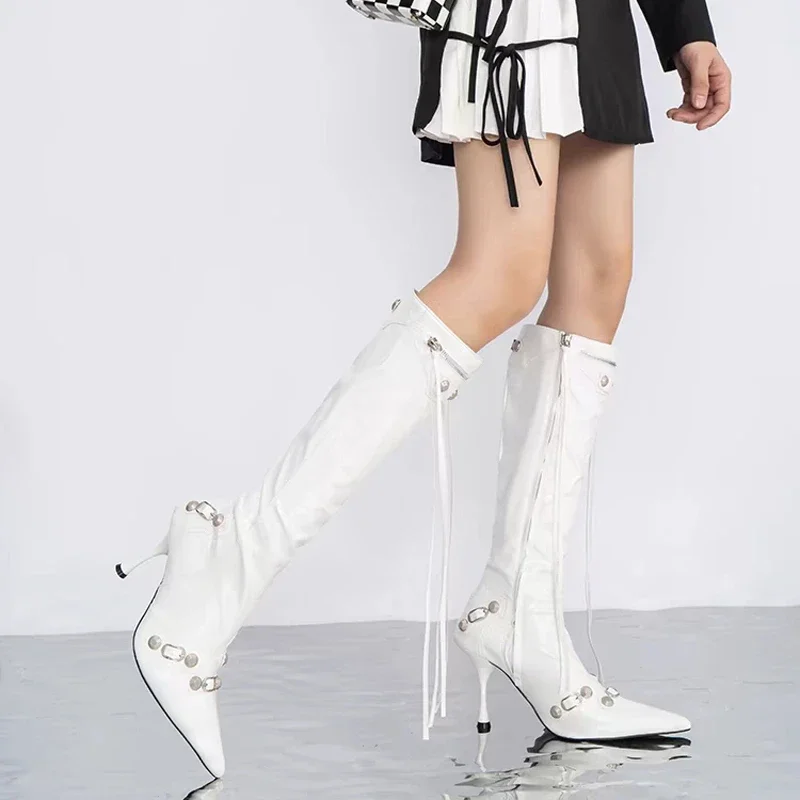 Women Sexy Boots Pointed Toe H - Women'S Fashion Knee High Boots recension och pris