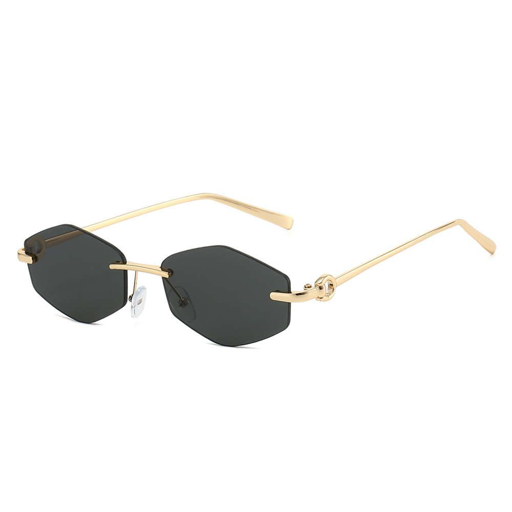 Rhombus Polygon Sunglasses 202 - Women Fashion Photoshoot recension och pris