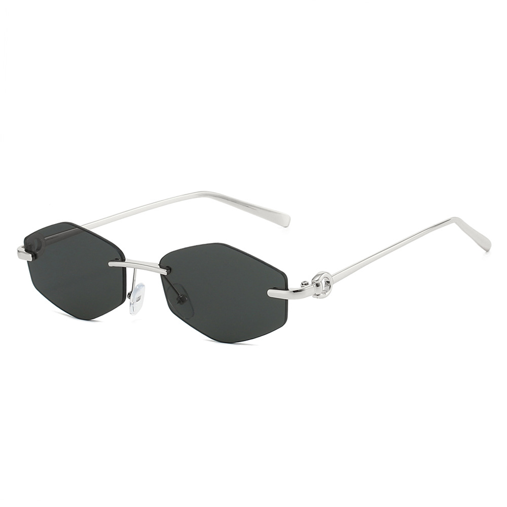 Rhombus Polygon Sunglasses 202 - Women Fashion Photoshoot recension och pris