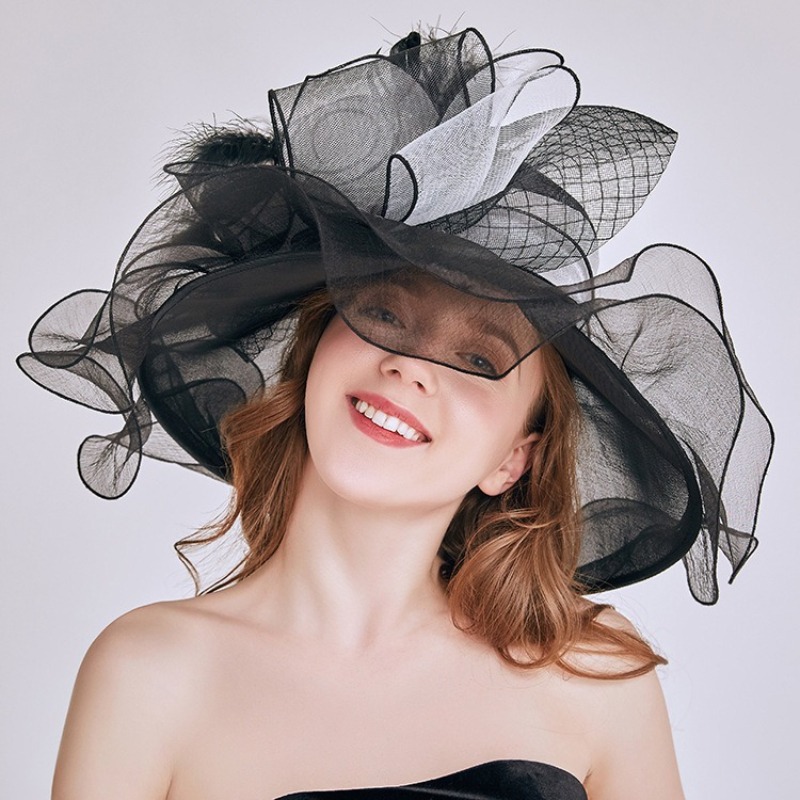 Fashion flower Fascinator Hats - Women'S Fashion Kentucky Derby recension och pris