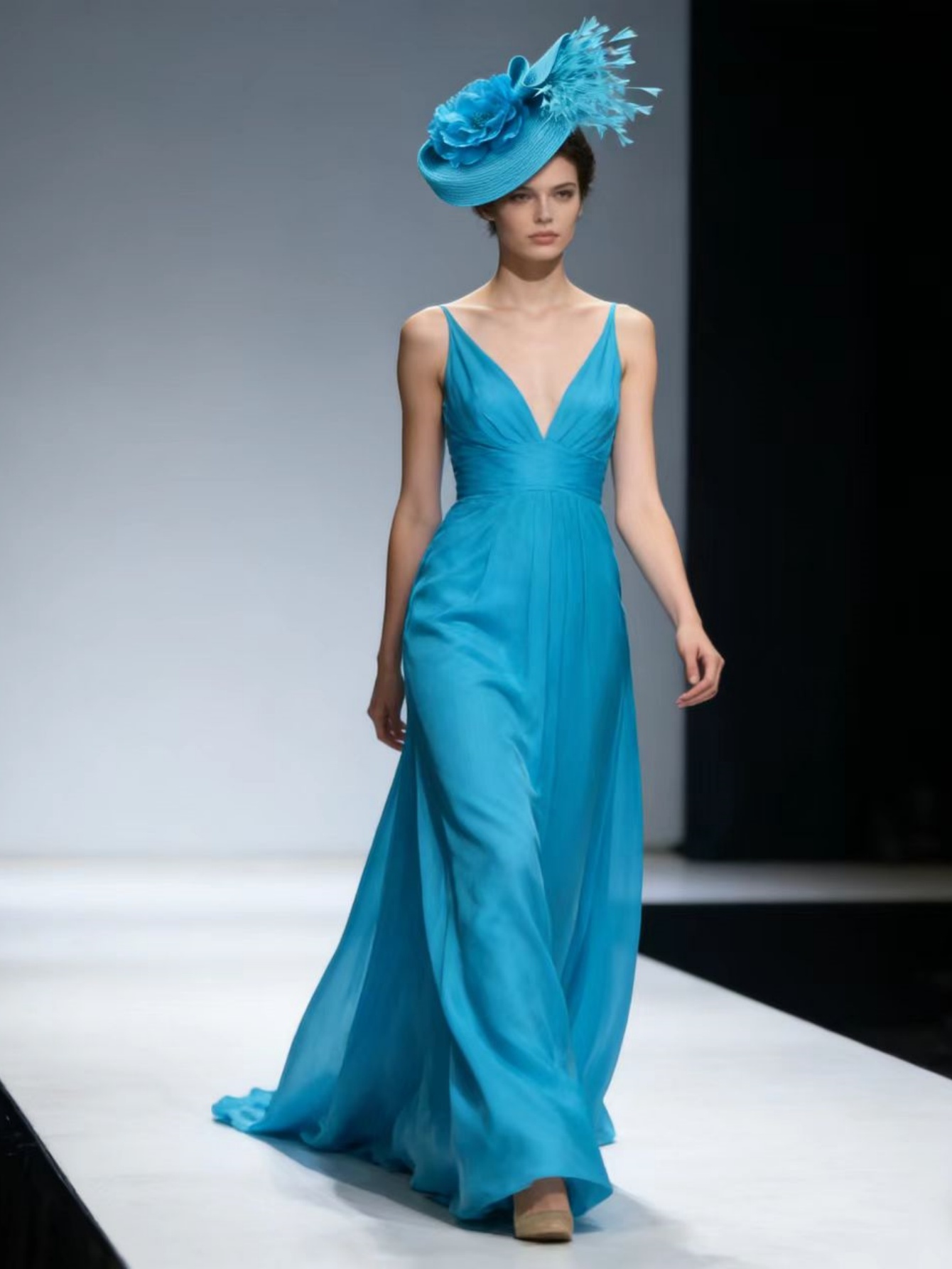 2026Exaggerated Straw Feather  - Women'S Fashion Kentucky Derby recension och pris