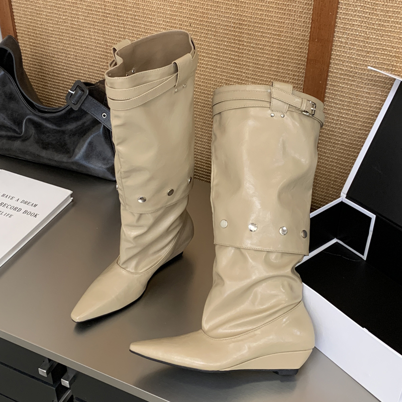 Eilyken New Fashion Pointed To - Women'S Fashion Knee High Boots recension och pris