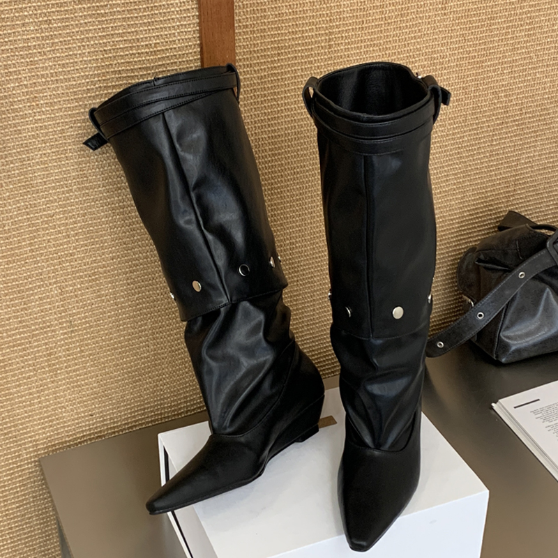 Eilyken New Fashion Pointed To - Women'S Fashion Knee High Boots recension och pris