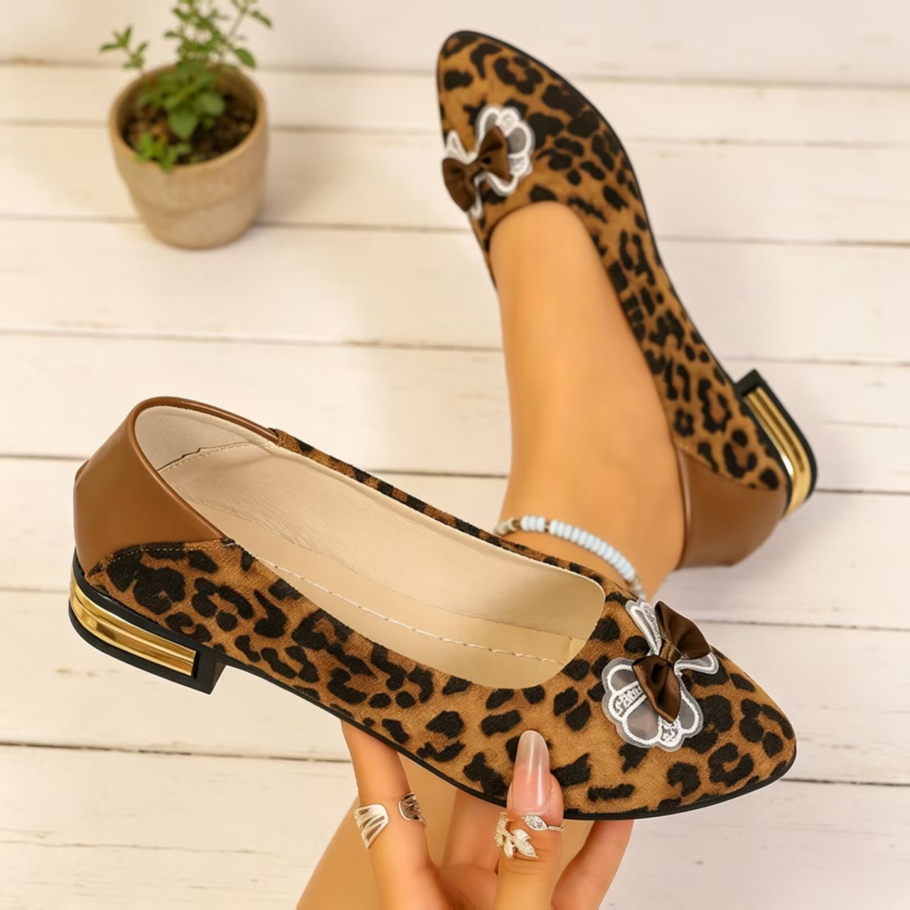 Autumn Fashion Pointed Toe Low - Women'S Fashion Shoes recension och pris