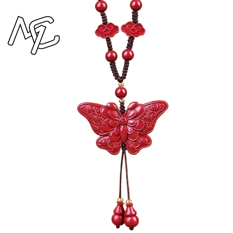 Fashion Red Cinnabar Jade Butt - Women'S Fashion Jewellery recension och pris