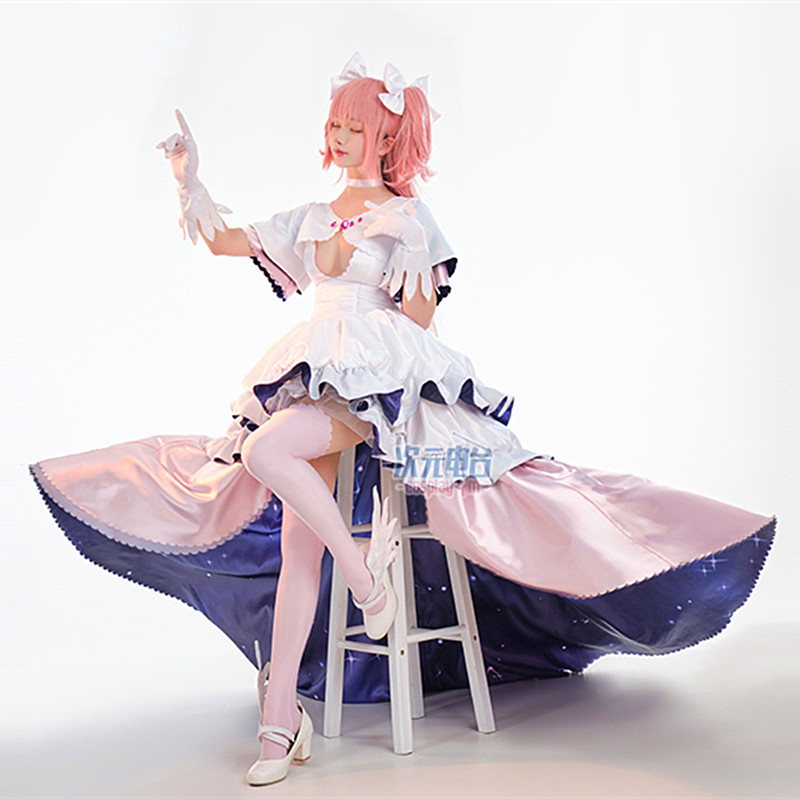 Kaname Madoka Cosplay Costume  - Women'S Fashion Korea recension och pris