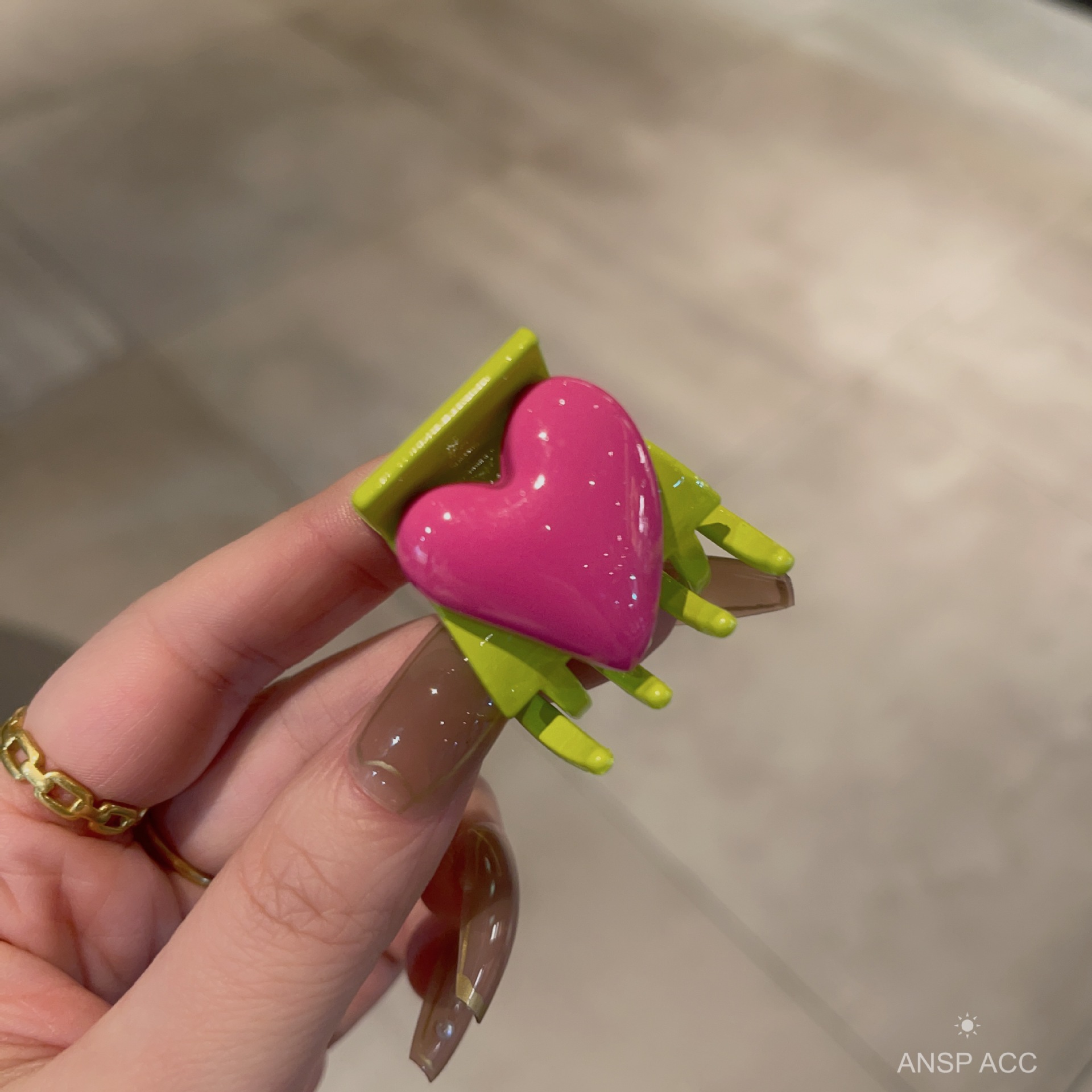 4pcs/set Colorful Heart Shape  - Women'S Fashion Korea recension och pris