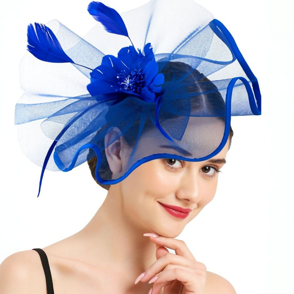 Fashion Mesh Feather Hair Acce - Women'S Fashion Kentucky Derby recension och pris