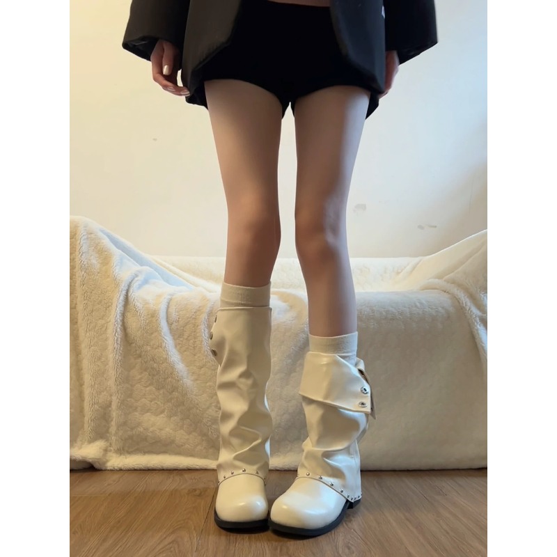 Ladies Slouchy Tube Tall Boots - Women'S Fashion Knee High Boots recension och pris