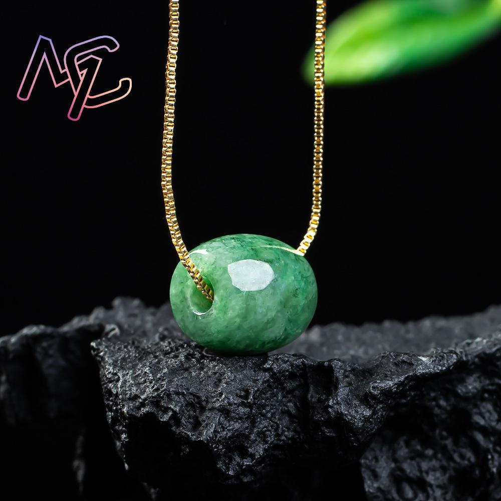 Natural Real Jade Bead Pendant - Women'S Fashion Jewellery recension och pris
