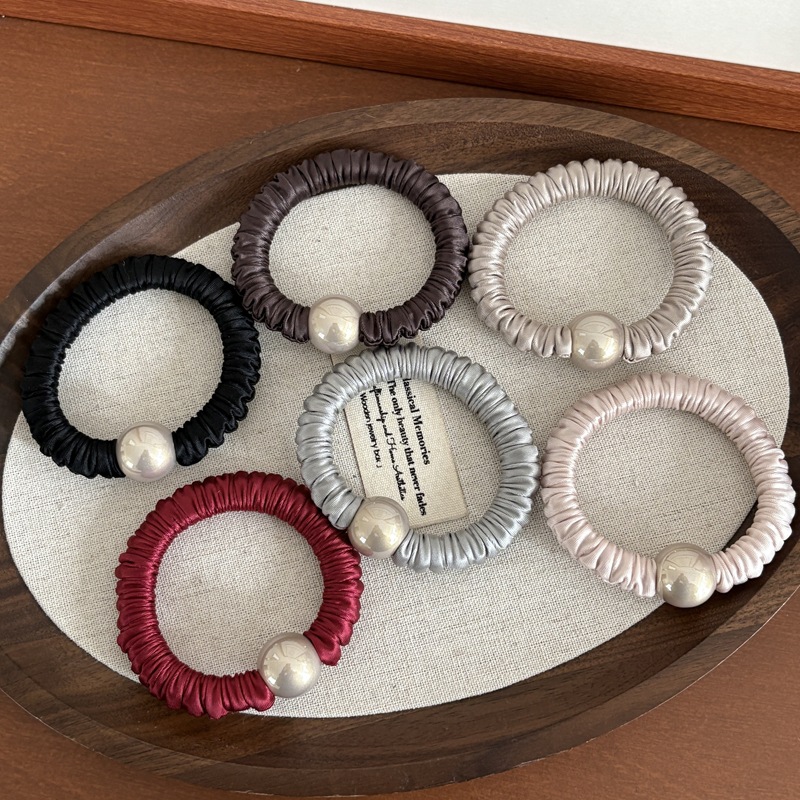 Korea Fashion Pearl Silk Hair  - Women'S Fashion Korea recension och pris